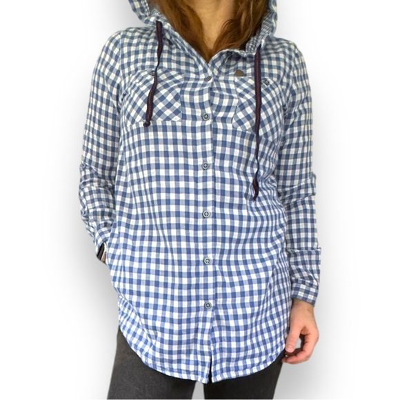 Lee Cooper Plaid Pullover Hoodie - Picture 2 of 12